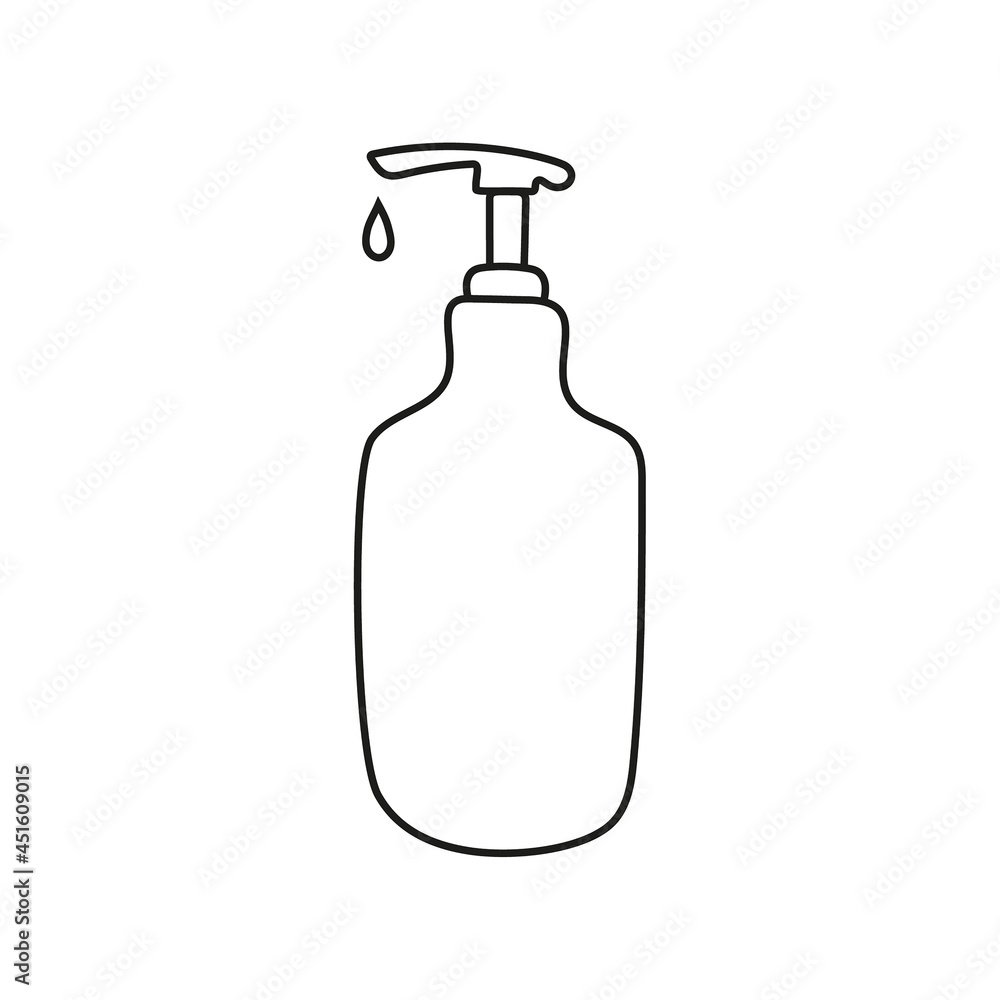 Vector icon hand sanitizer Vector icon hand sanitizer