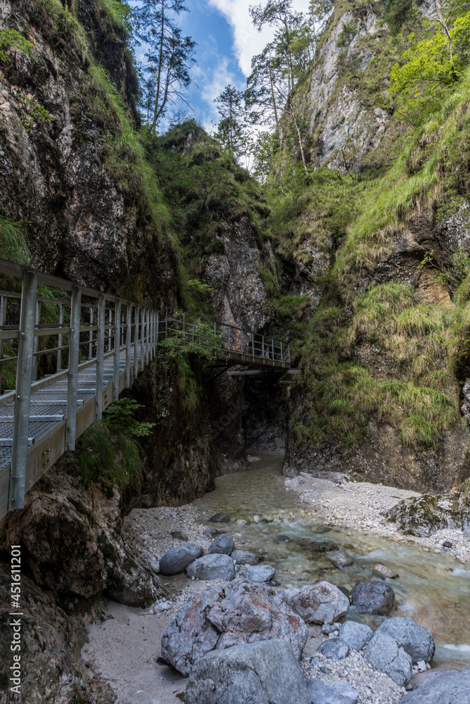 Almbachklamm, Sommer , Alpen