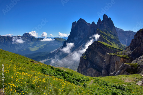 Seceda,Forcella Pana,Grande Fermeda