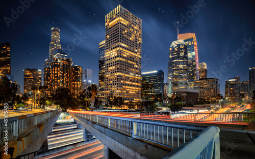 Los Angeles downtown skyline