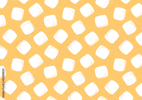 Marshmallow pattern wallpaper. background. marshmallow vector. photo