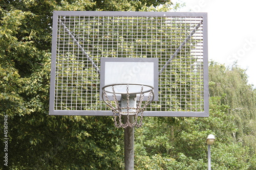 basketbal area in the neighborhood photo