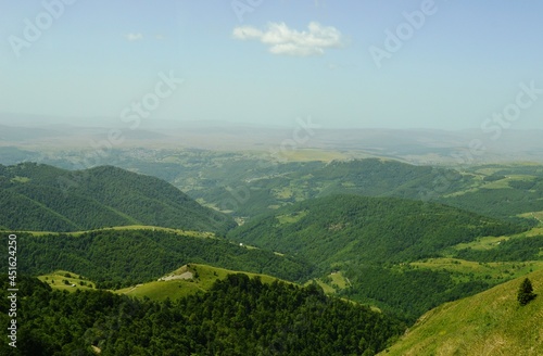 Fototapeta Naklejka Na Ścianę i Meble -  green mountain landscape in summer