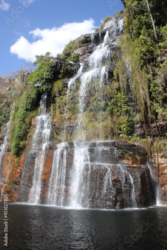 waterfall in park