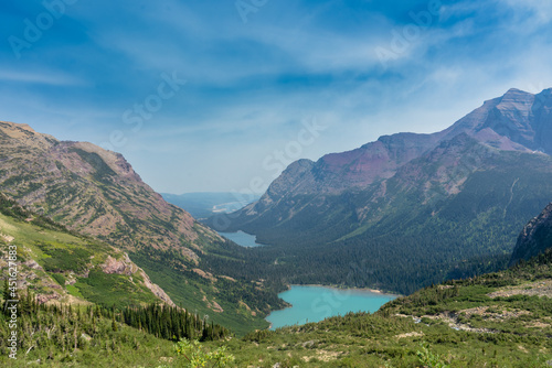 lake in the mountains, Glacier national park © yann