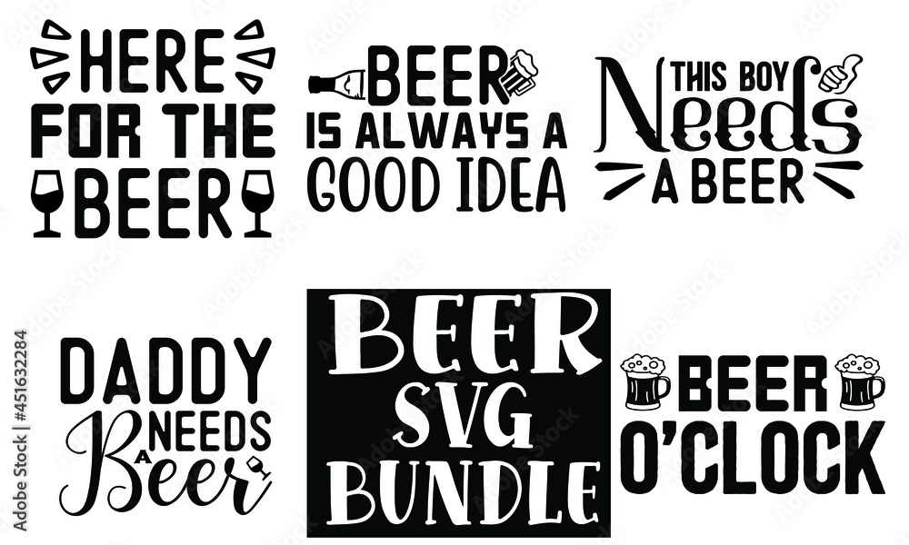 New Beer SVG Design