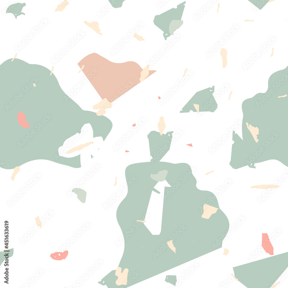 Terrazzo seamless pattern. Earthy minimalistic Terrazzo seamless pattern. Earthy minimalistic