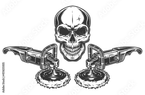 Skull and polishing machines photo