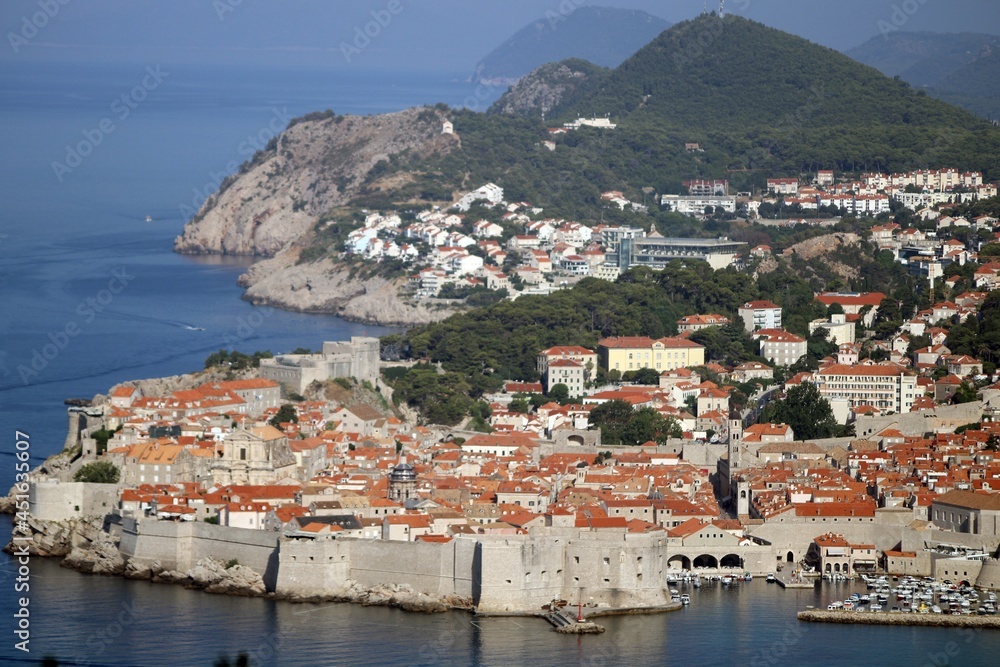 Dubrovnik from the Fort Imperial, Croatia