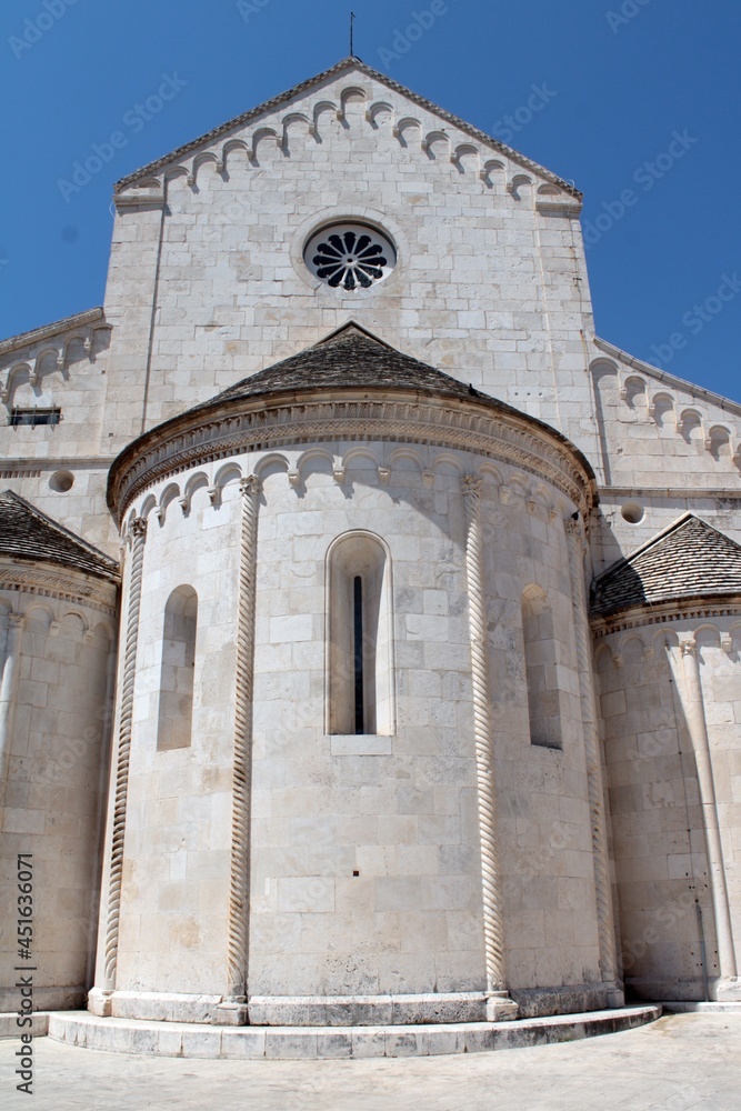The Cathedral of St Lawrence from the bay, Trogir