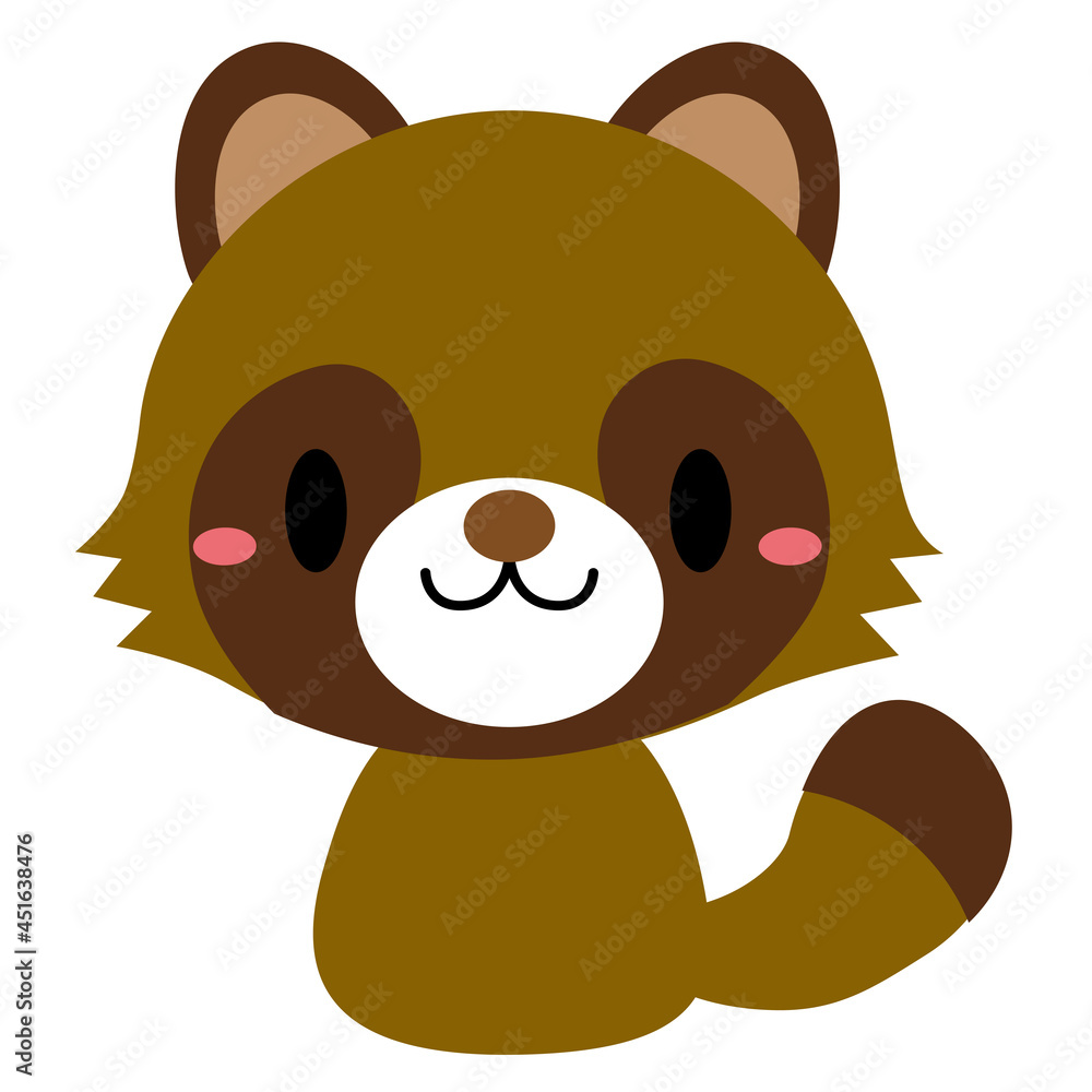 動物 イラスト たぬき04 動物 イラスト たぬき04