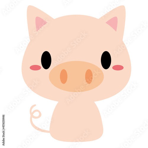 動物 イラスト こぶた04