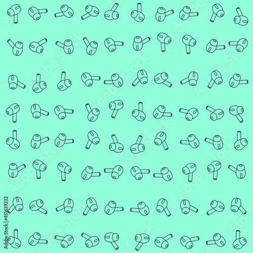 Airpods pattern background
