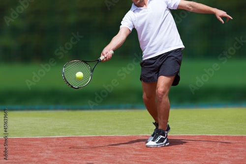 Man Playing Tennis © BillionPhotos.com