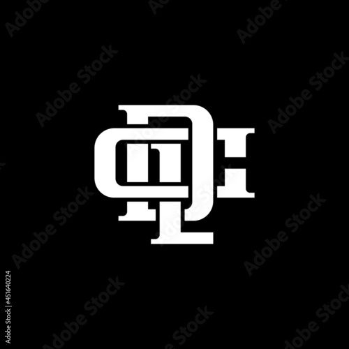 Monogram Letter Initial D L C DCL LDC CDL Logo Design Template. Suitable for General Fashion Apparel Sports Fitness Construction Finance Company Business Corporate Shop in Simple Modern Style. photo