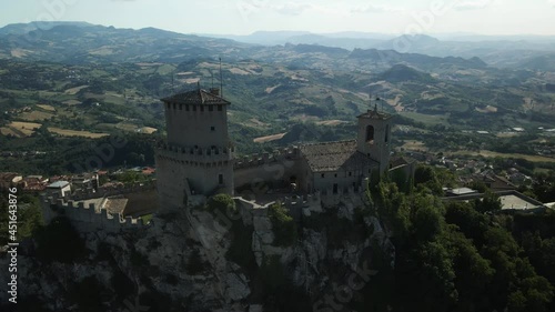 Wallpaper Mural San Marino, flight over an Italian landscape Torontodigital.ca
