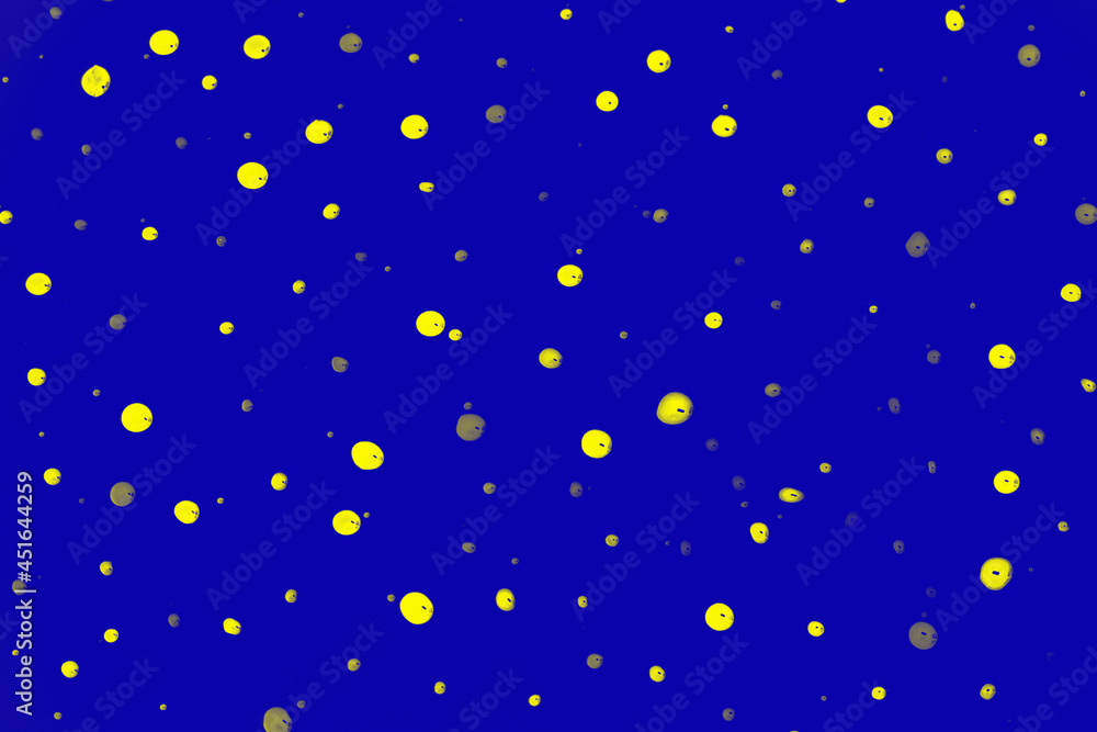 Colored drops of water, abctract background, toned, pettern. Colored drops of water, abctract background, toned, pettern.