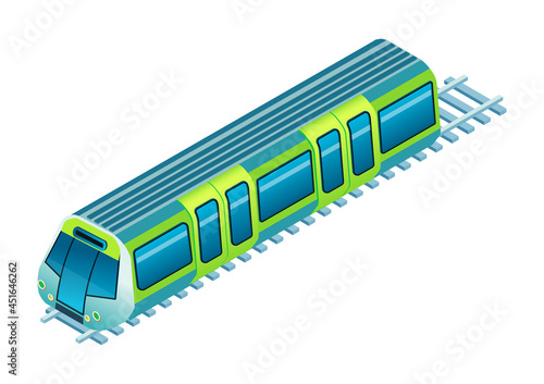 Electric Subway Train Composition
