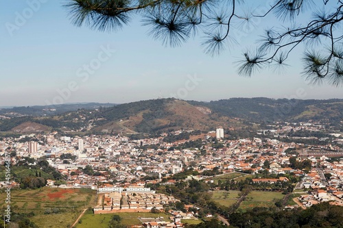 Cidade de Itu, interior de São Paulo, serras e montanhas.  photo