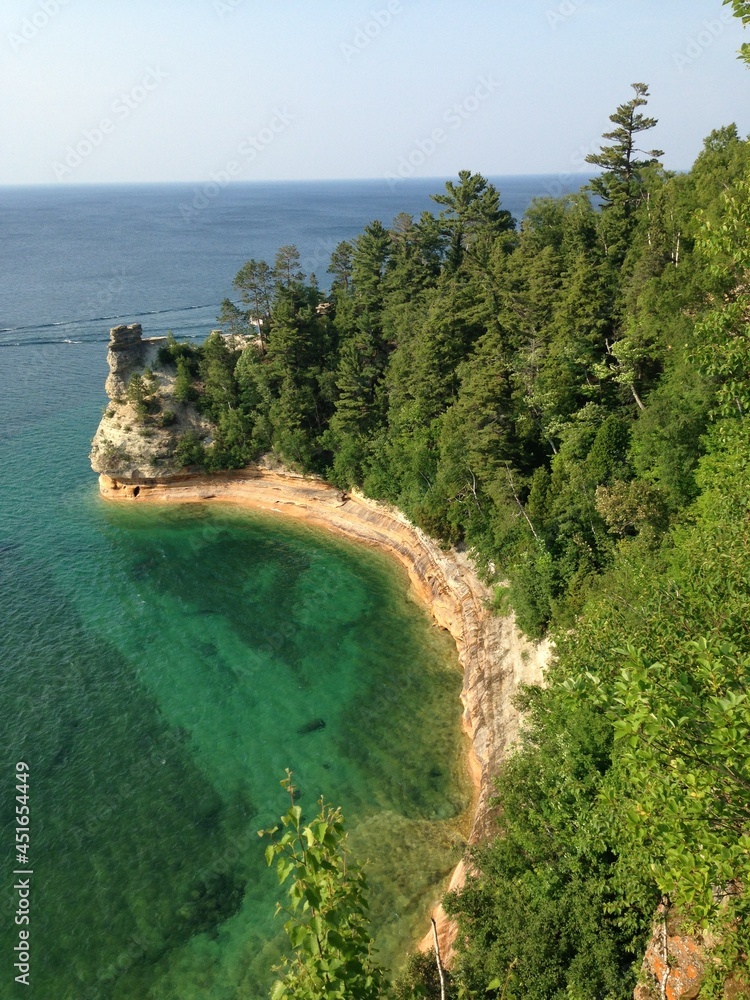 Obraz premium Pictured Rocks