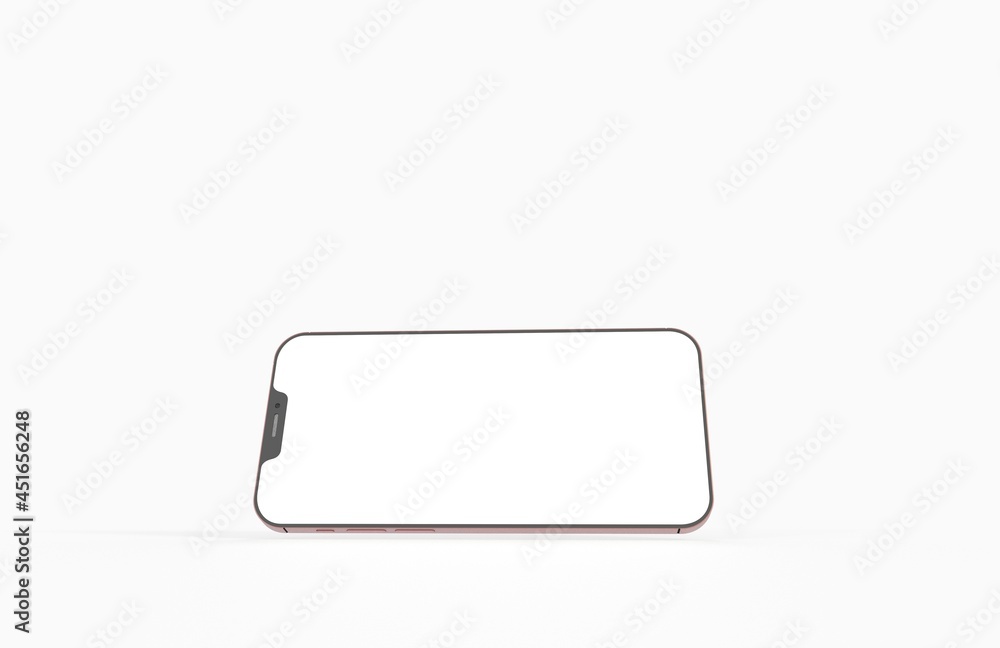 Smartphone. Mobile phone Template. Telephone 3d Smartphone. Mobile phone Template. Telephone 3d