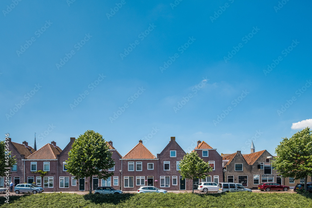 The Lijnbaan in Den Briel, Zuid-Holland province, The Netherlands The Lijnbaan in Den Briel, Zuid-Holland province, The Netherlands