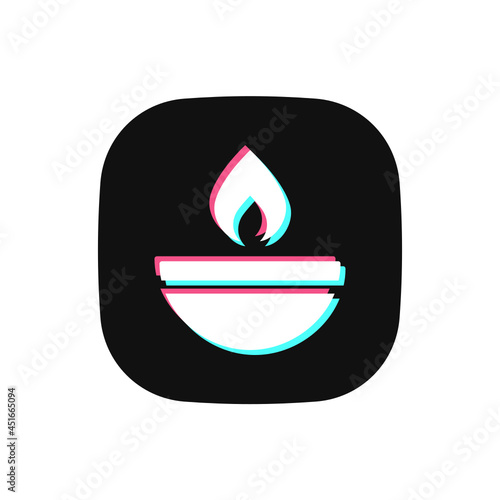 Oil Flame - Sticker