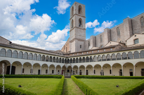 Perugia (Italy) - A characteristic views of historical center in the beautiful medieval and artistic city, capital of Umbria region, in central Italy.