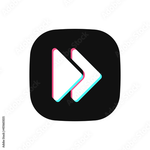 Fast Forward - Sticker