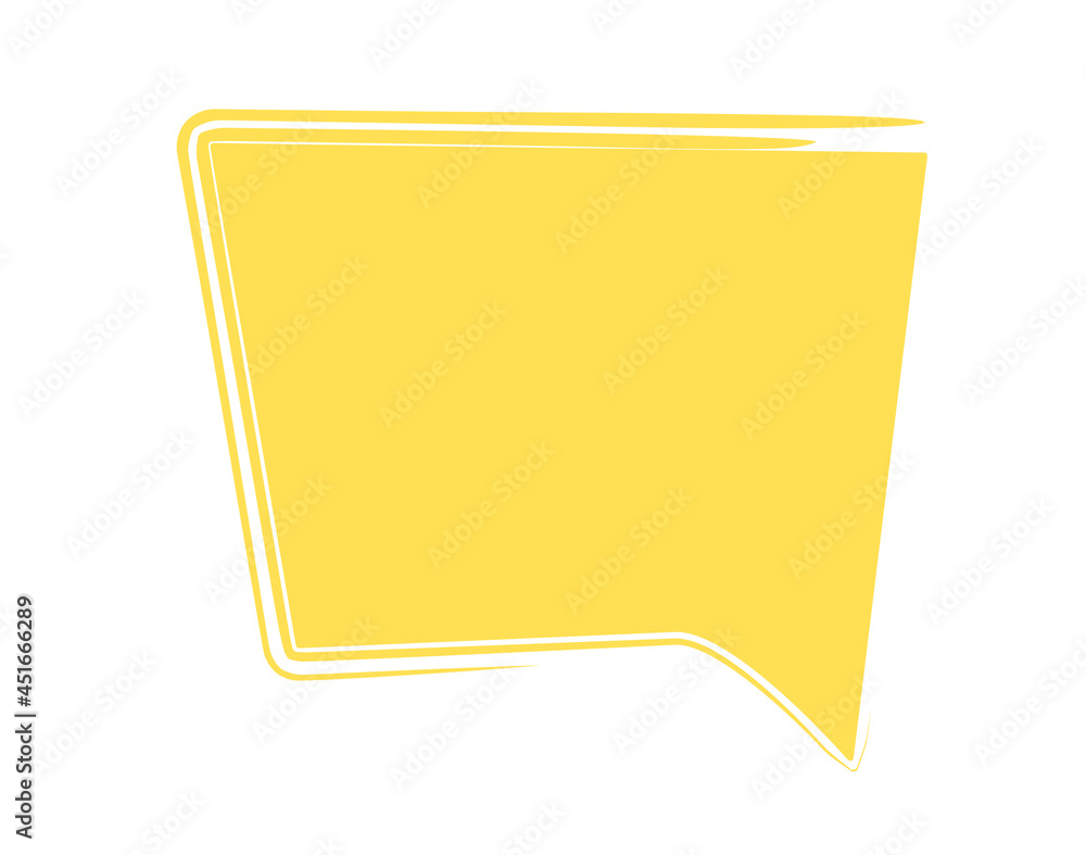 Speech bubble. Speak text balloon, chatting box. Speech bubble. Speak text balloon, chatting box.