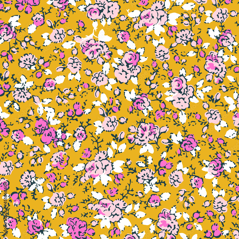 custom made wallpaper toronto digitalAbstract floral seamless pattern. Liberty style. fabric, covers, manufacturing, wallpapers, print, gift wrap.