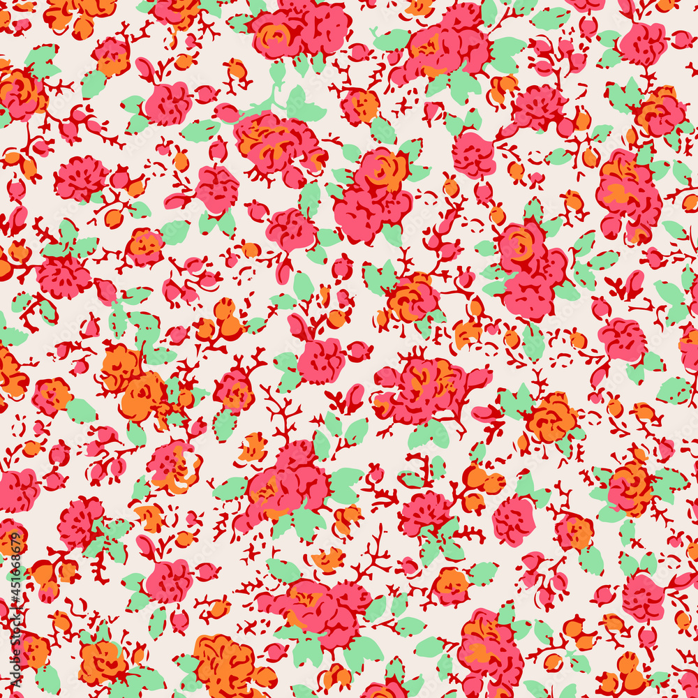 Abstract floral seamless pattern. Liberty style. fabric, covers, manufacturing, wallpapers, print, gift wrap. Abstract floral seamless pattern. Liberty style. fabric, covers, manufacturing, wallpapers, print, gift wrap.