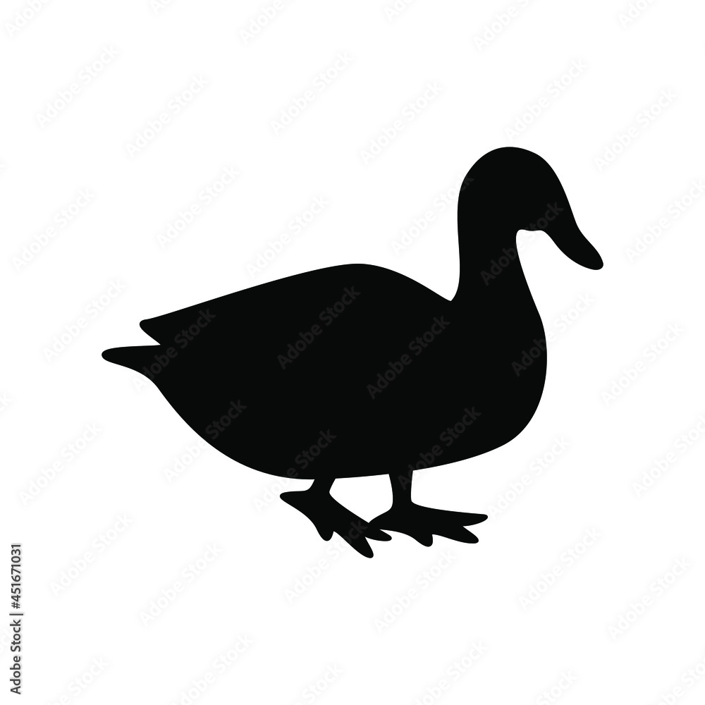 Duck goose silhouette vector png. Duck goose silhouette vector png.