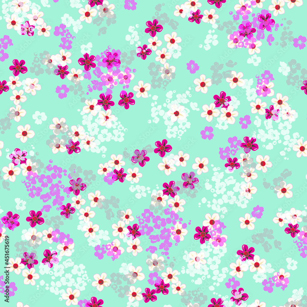 Abstract floral seamless pattern. Liberty style. fabric, covers, manufacturing, wallpapers, print, gift wrap. Abstract floral seamless pattern. Liberty style. fabric, covers, manufacturing, wallpapers, print, gift wrap.