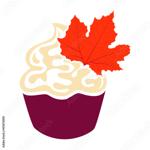 autumn cupcake photo