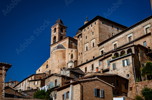 The Ducale Palace in Urbino Italy