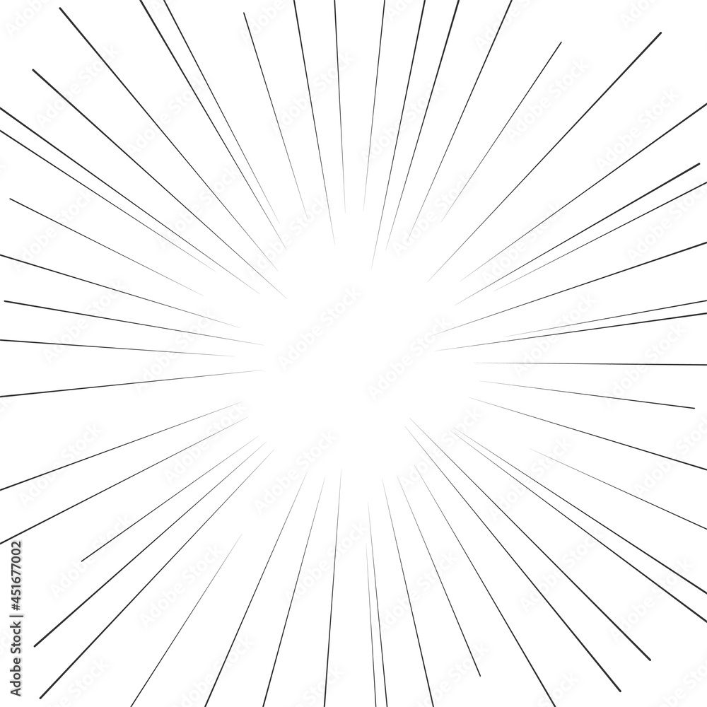 Obraz premium Comic speed effect