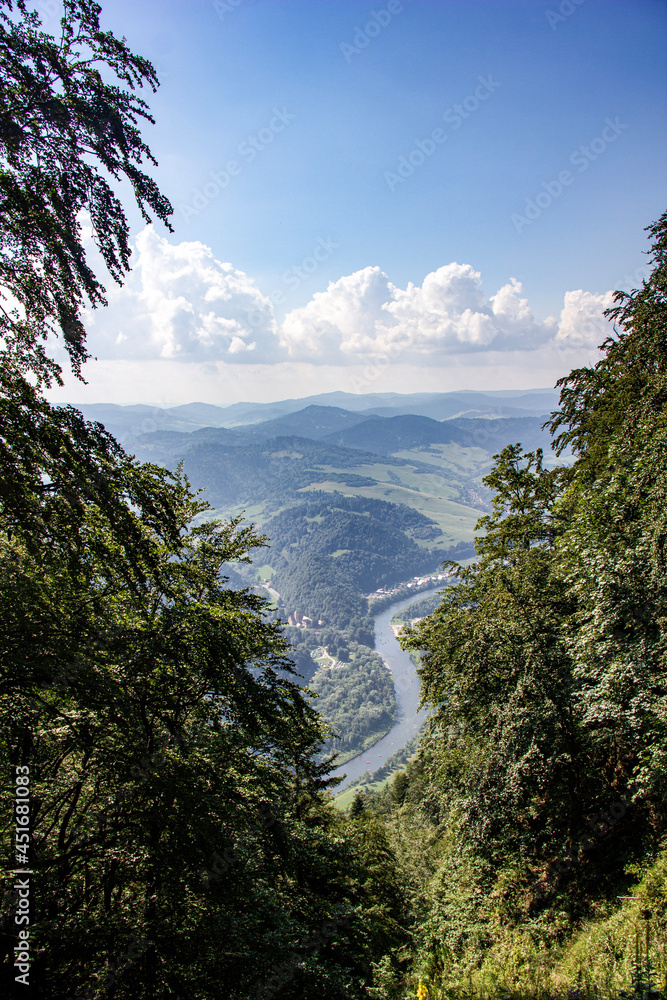 river in the mountains - dunajec