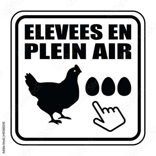 Logo élevées en plein air.