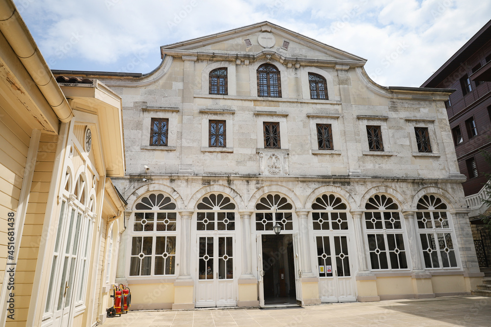 Obraz premium St. Georges Cathedral, Ecumenical Patriarchate of Constantinople in Istanbul, Turkey