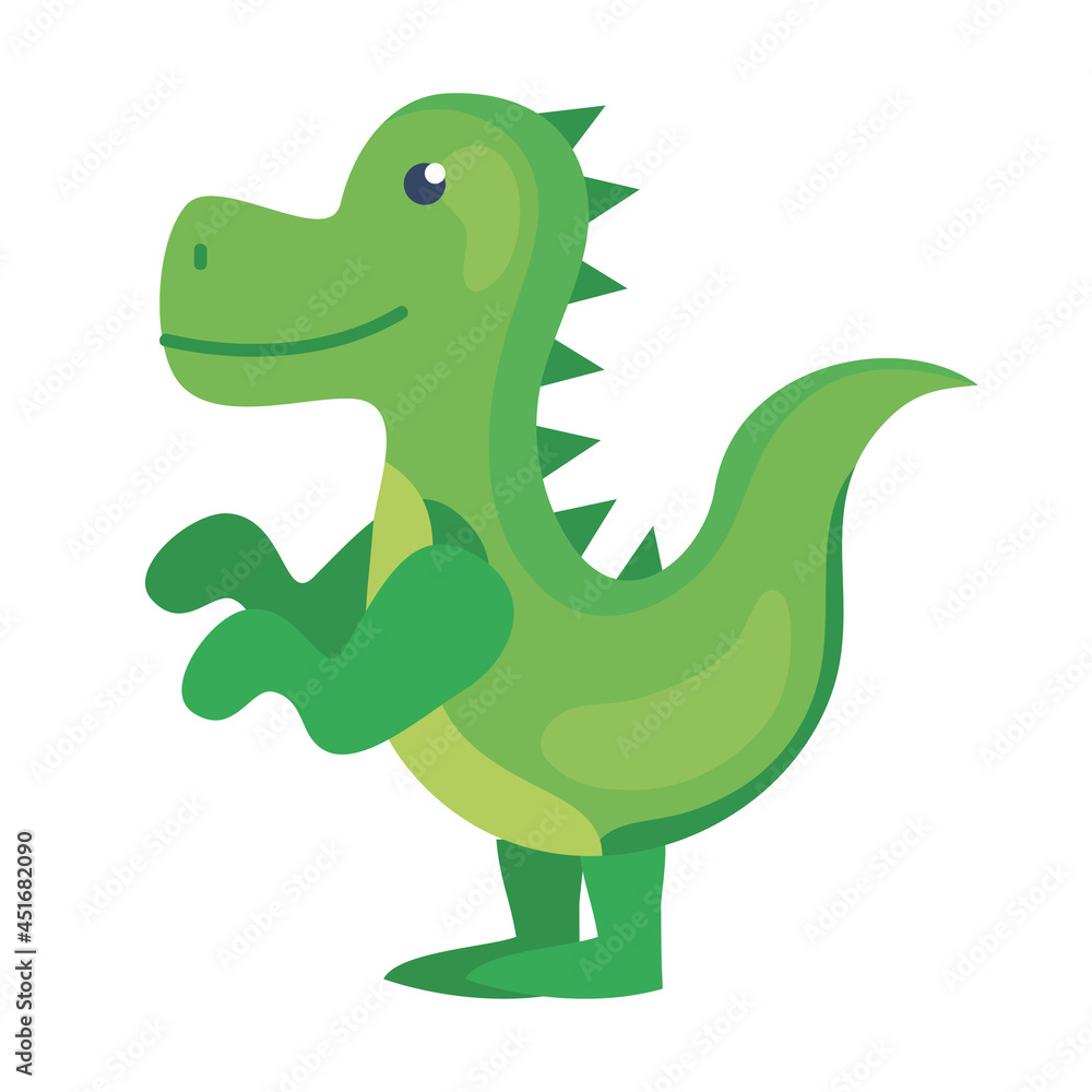 Naklejka premium dinosaur rex toy