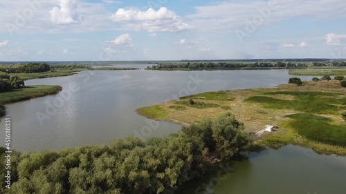 Nature Russia Landscape forest lake