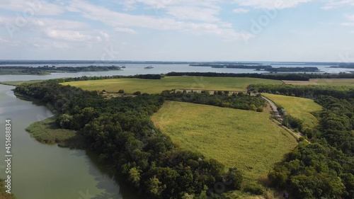 Nature Russia Landscape forest lake