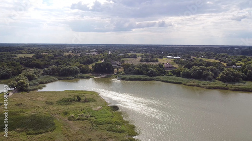 Nature Russia Landscape forest lake