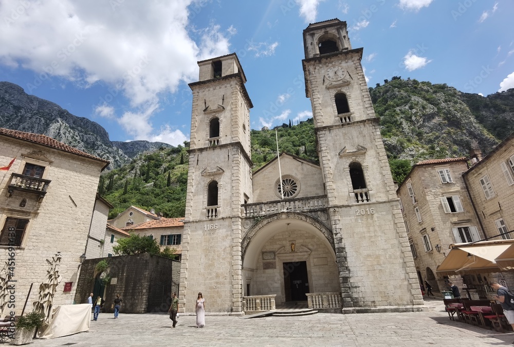 the old town of kotor montenegro