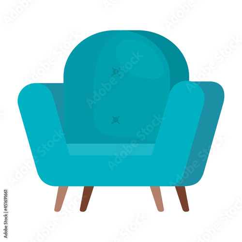 sofa green comfortable