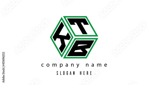 KTB polygon creative latter logo