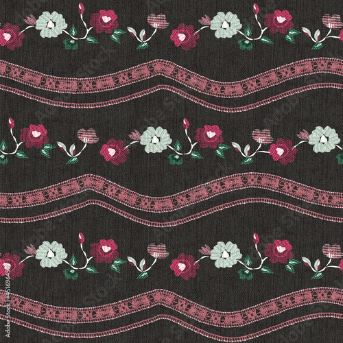 Floral seamless background for textile or book covers, manufacturing, wallpapers, print, gift wrap and scrapbooking.