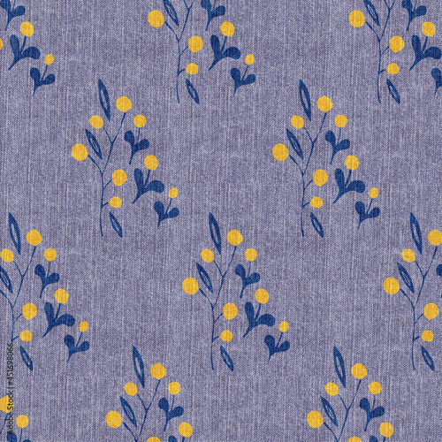 Floral seamless background for textile or book covers, manufacturing, wallpapers, print, gift wrap and scrapbooking.