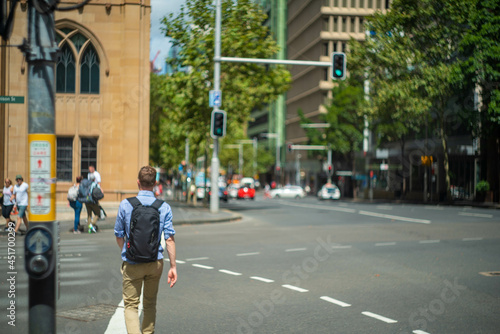 Wallpaper Mural オーストラリアのシドニーにある観光名所を観光している風景 Scenes of sightseeing in Sydney, Australia. Torontodigital.ca